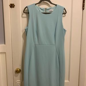 Calvin Klein Light Blue Dress Size 14